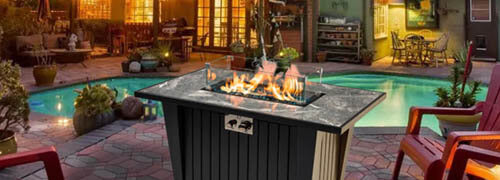 Trouble shooting of gas fire pit