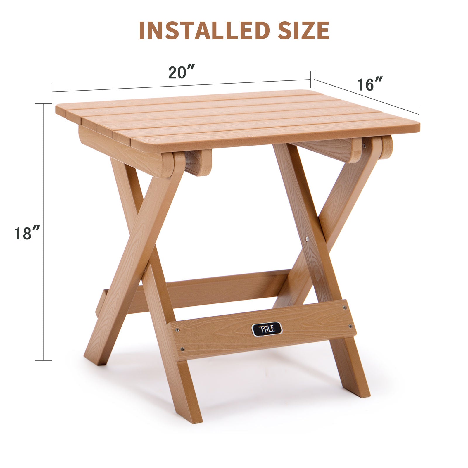 Portable 2025 table wood